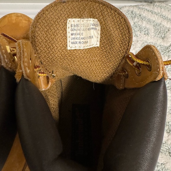 Tan Leather Ankle Boots - Picture 7 of 12